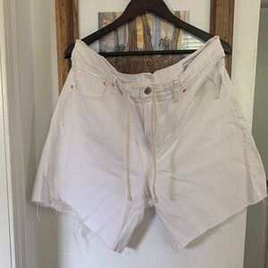 Women’s Gap Drawstring Bermuda Denim Shorts